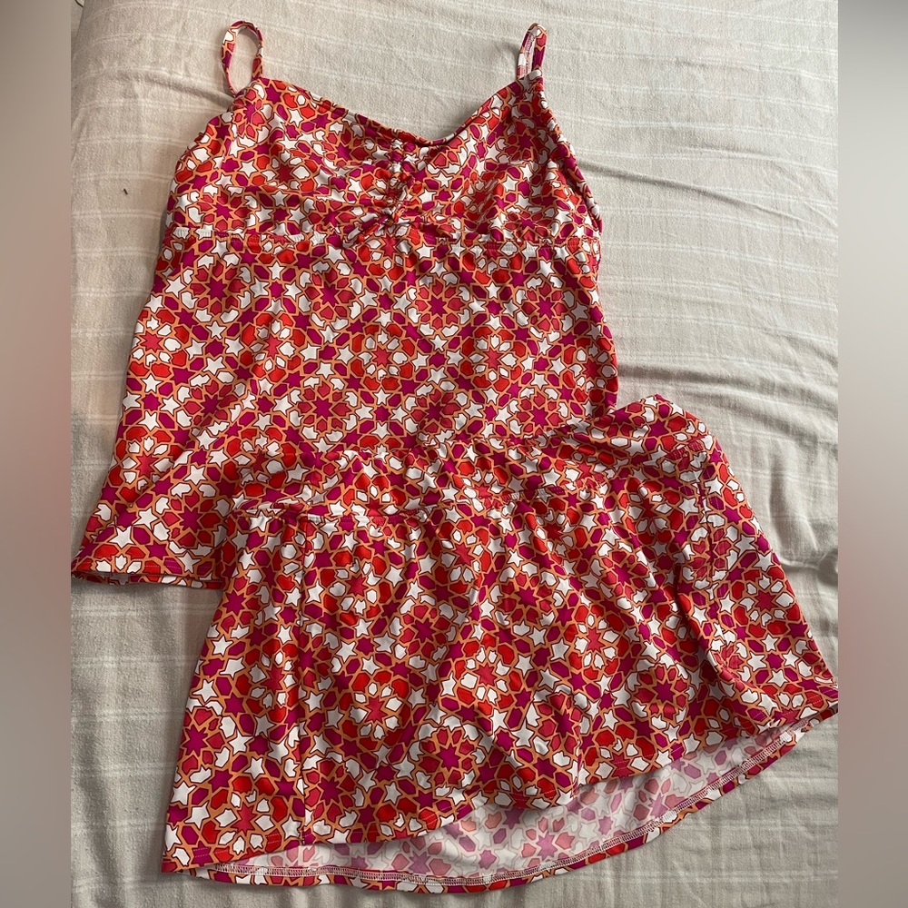 Lands End Women Bathing Suit Set